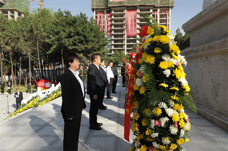 神木市举行烈士纪念日公祭仪式